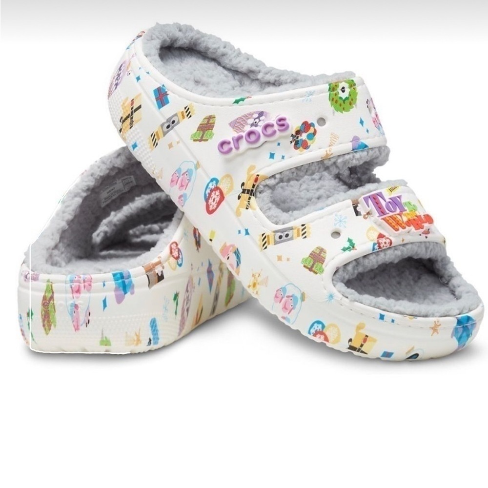 Disney Pixar "Toy To The World" Crocs